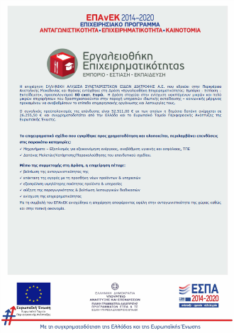 SME Competitiveness Toolbox — ESPA 2014-2020